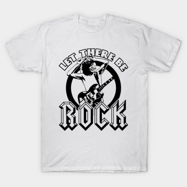 Let there be rock T-Shirt by CosmicAngerDesign